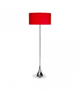 lampara-de-pie-en-metal-con-pantalla-color-rojo